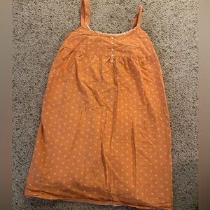 Sonoma Orange Floral nightgown
